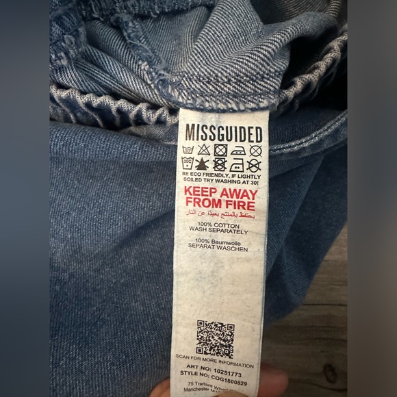 Women’s chambray like denim drawstring pants US6/28W - Picture 5 of 11